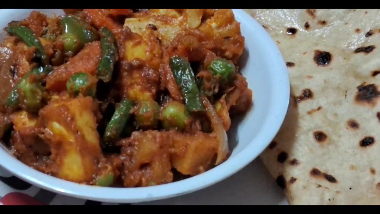 Restaurant Style Veg Kadai