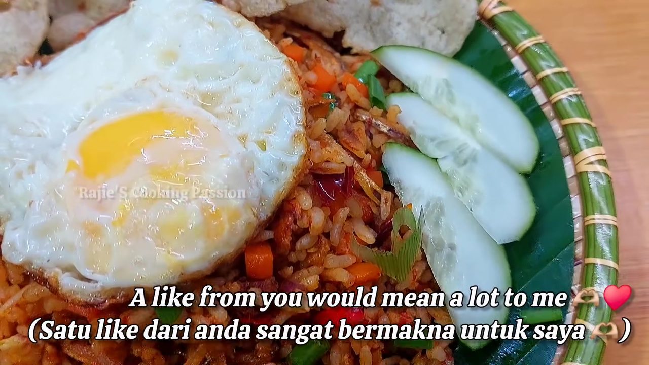Nasi Goreng Kampung - Malaysian/Indonesian Style Fried Rice