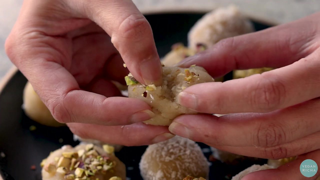 Malai Ladoo – Vegan Richa