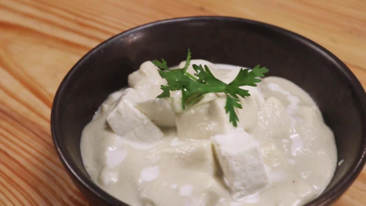 Cream Paneer - Chef Sanjeev Kapoor's Style