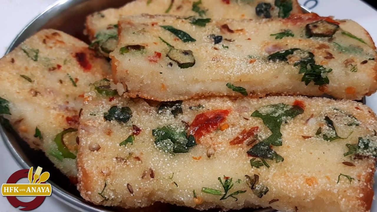 Semolina Bread Toast (Sooji Bread Toast)