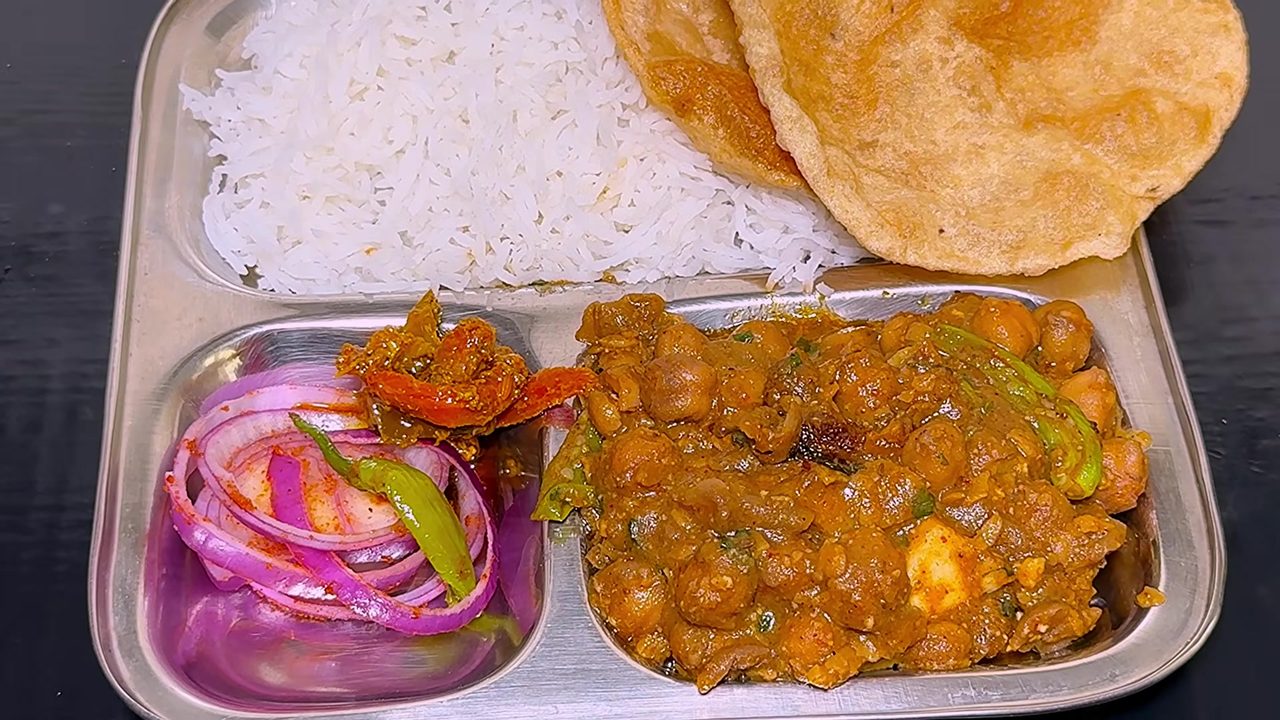 Chole Masala - No Onion No Tomato