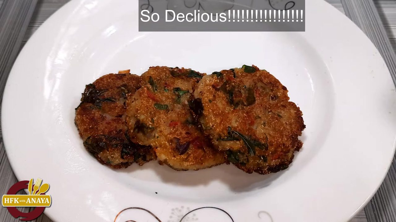 Potato Semolina Tikki – Indian Snack