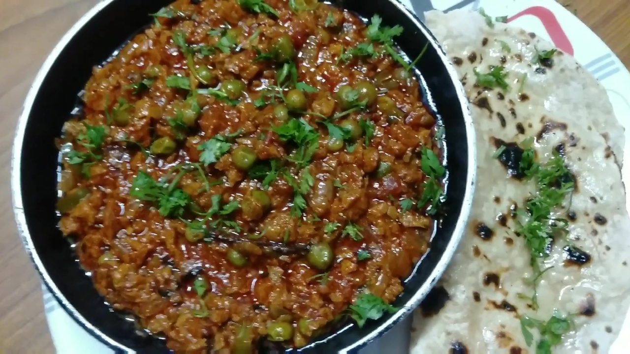Soya Keema Matar Masala | Soya Keema Green Peas Masala | Soya Keema Recipe