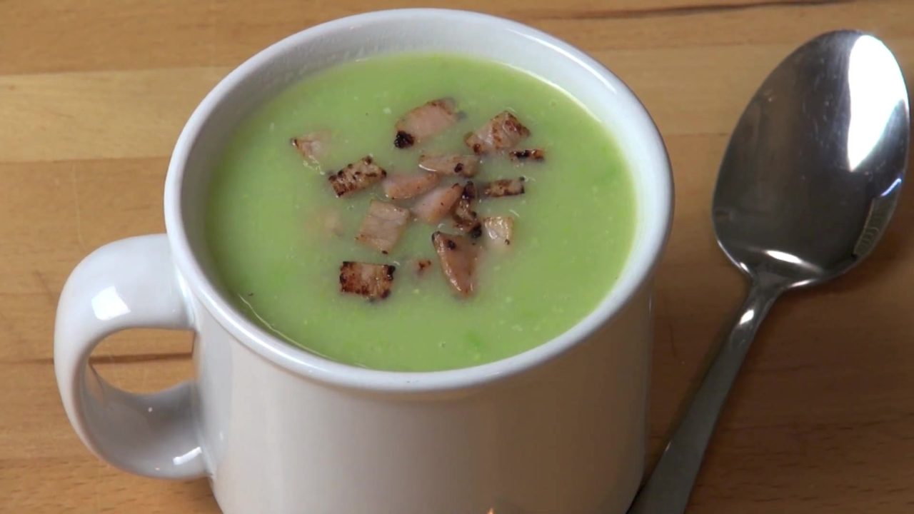 Pea, Potato, and Bacon Soup – The One Pot Chef