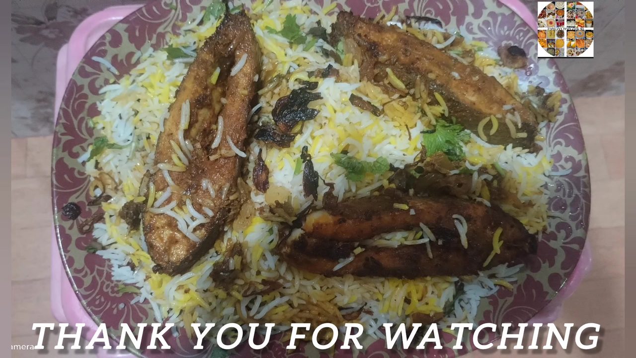 Fish Biryani – South Indian Style