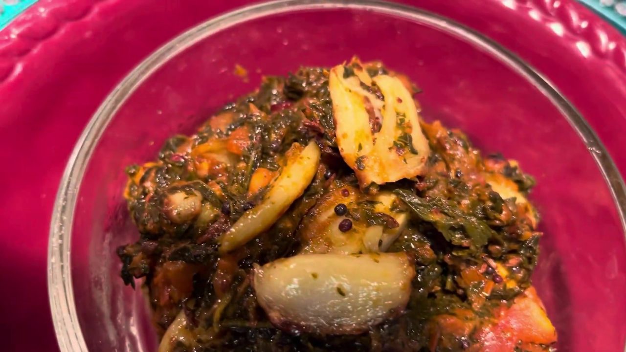 Gongura Curry (Ambaadi) - Home Style