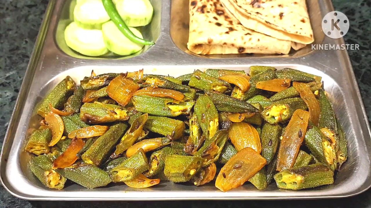 Crispy Bhindi Fry (Okra Stir Fry)