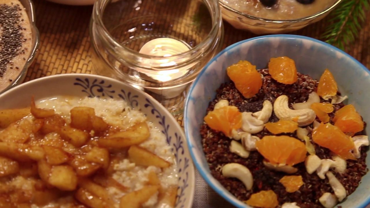 5 Healthy Breakfast Porridge for Kids and Adults. Super power, fast and sweet porridge for breakfast.