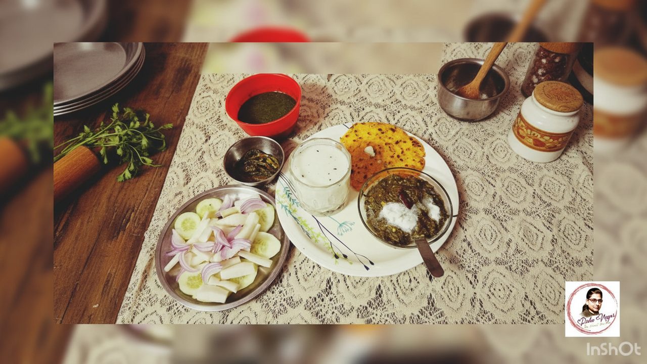 Makki ki Roti Sarso Ka Saag