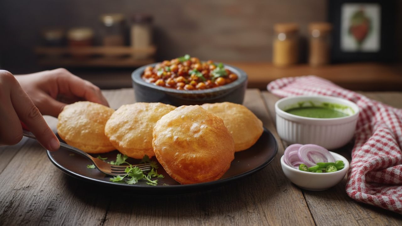 Authentic Punjabi Recipe: Well Puffed Bhature