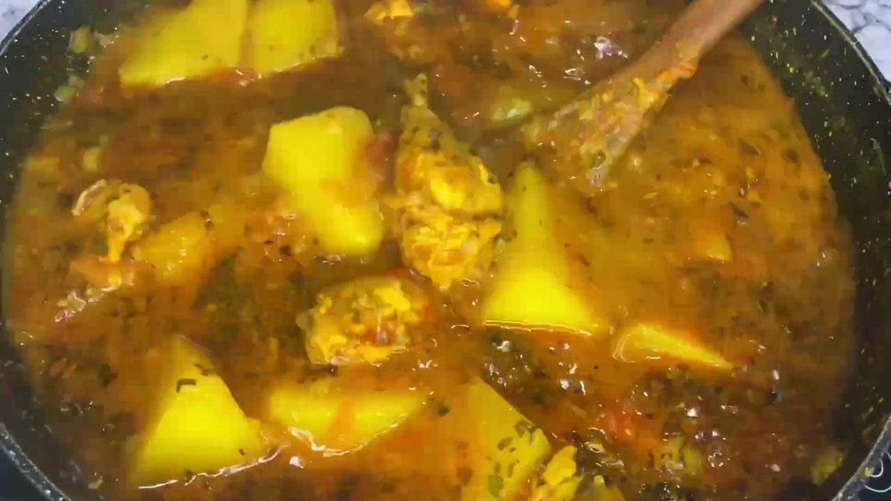 Chicken and Potato Curry