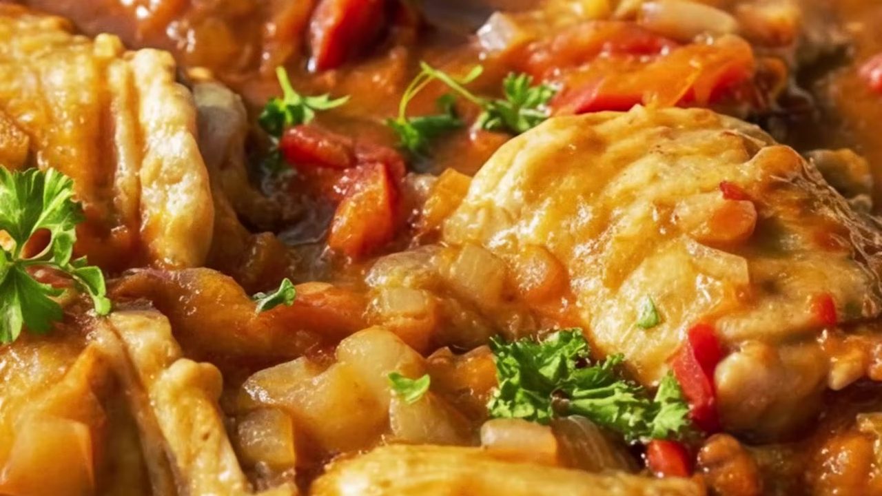 Tomato Curry Chicken – Waterless Style