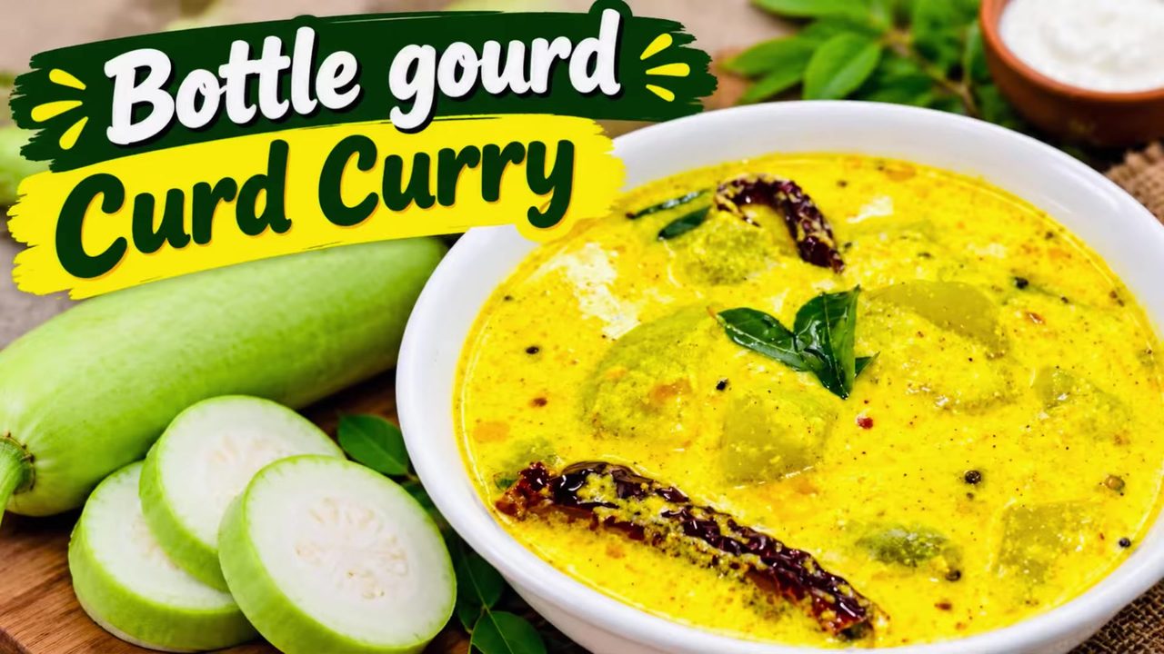 Bottle Gourd Curd Curry
