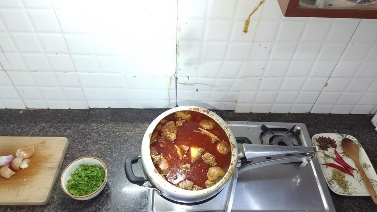 Mutton Curry with Potatoes