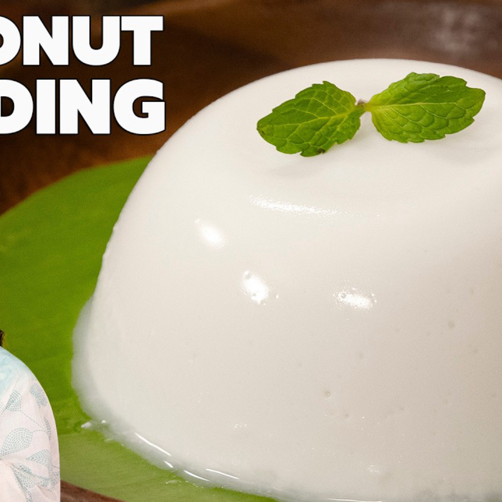 Coconut Pudding - 3 Ingredient Dessert