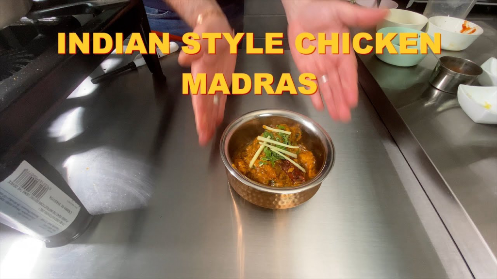 Indian Style Chicken Madras