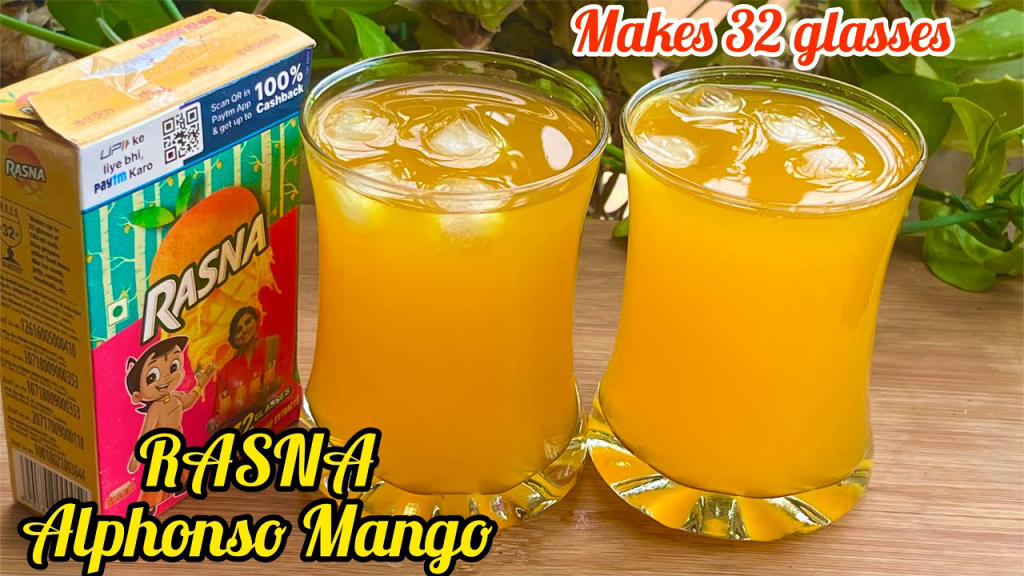 Refreshing Mango Rasna For Summer