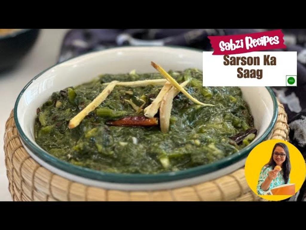 Sarson ka Saag – Quick & Nutritious Pressure Cooker Recipe
